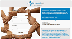 Desktop Screenshot of in-contact.org